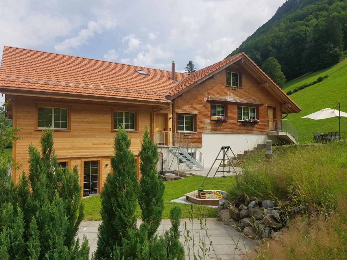 Ferien Im Gugger Apartment Nesslau Bagian luar foto
