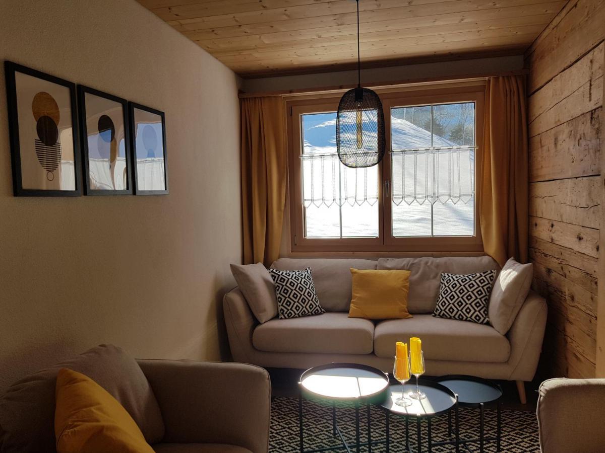 Ferien Im Gugger Apartment Nesslau Bagian luar foto