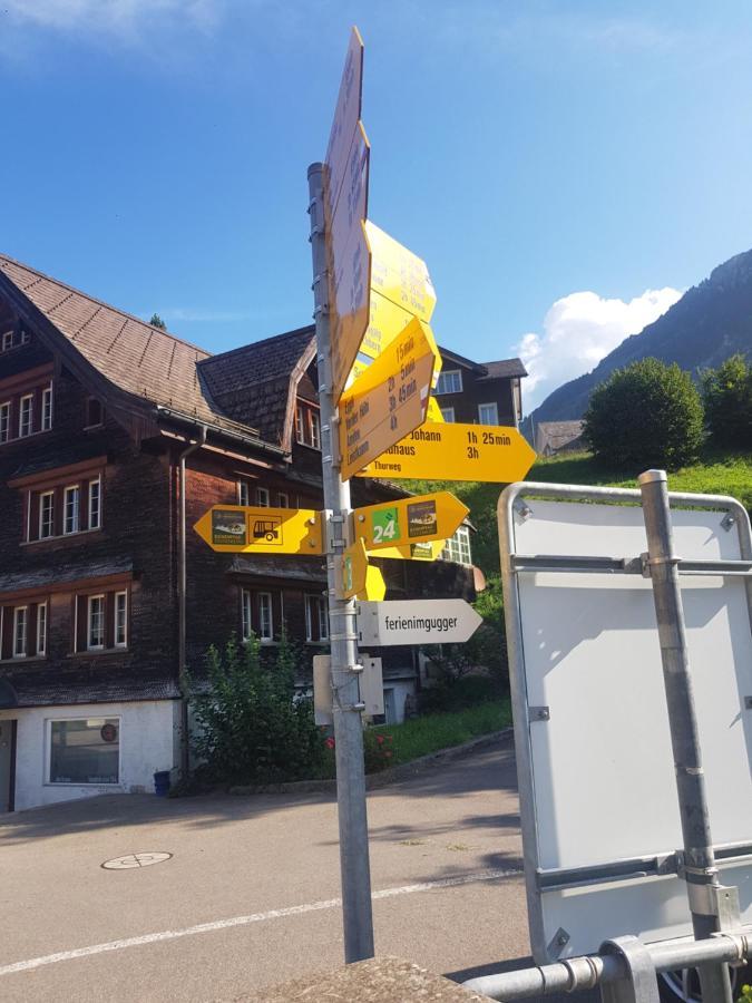 Ferien Im Gugger Apartment Nesslau Bagian luar foto